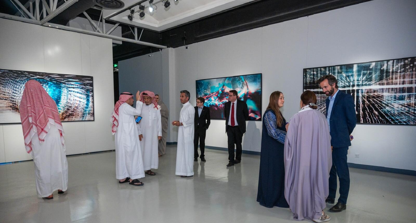 Federico Garibaldi, Brück, Bonfanti in mostra a Riad